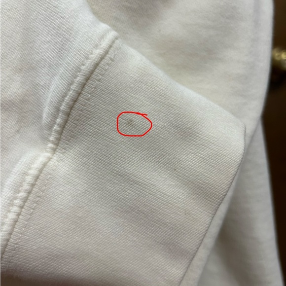 Aeropostale Off-White Long Sleeve Henley Style Pullover Sweatshirt - Picture 9 of 11